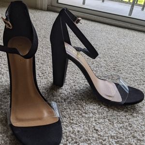 Black heels
